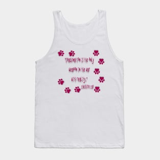 Imagination Weapon Against Reality Tank Top